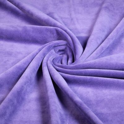 Nicky velours Violet clair