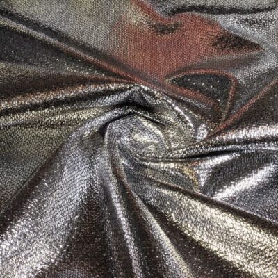 Tissu Party Métallique Foil Argent