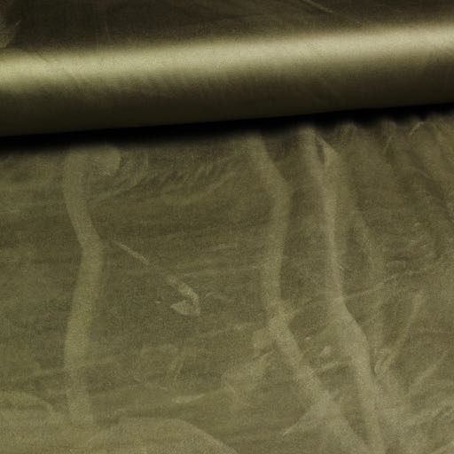 Tissu suédine stretch army / olive