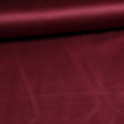 Tissu Suédine Stretch bordeaux