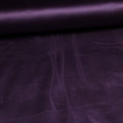 Tissu Suédine Stretch mauve