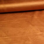 Stretch Suede stof cognac