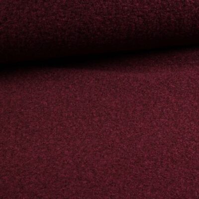Bouclé mohair Mélange Bordo/Bordeaux