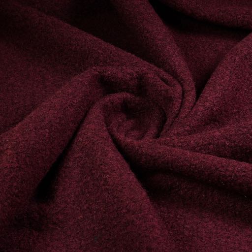 Bouclé mohair Mélange Bordo/Bordeaux