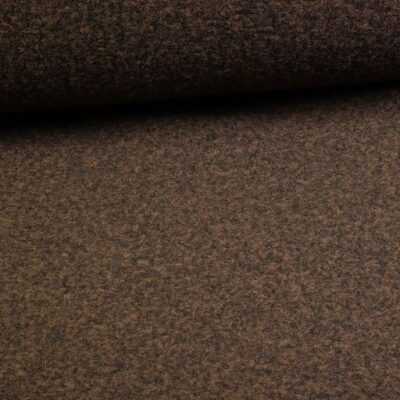 Bouclé mohair Mélange Marron