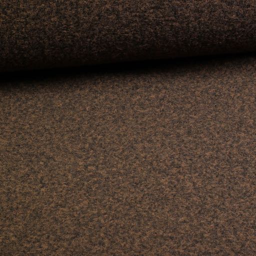Bouclé mohair Mélange Marron