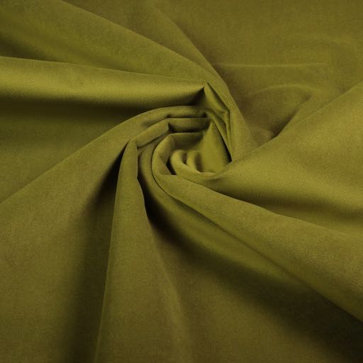 Velours / Velvet tissu d'ameublement Olive