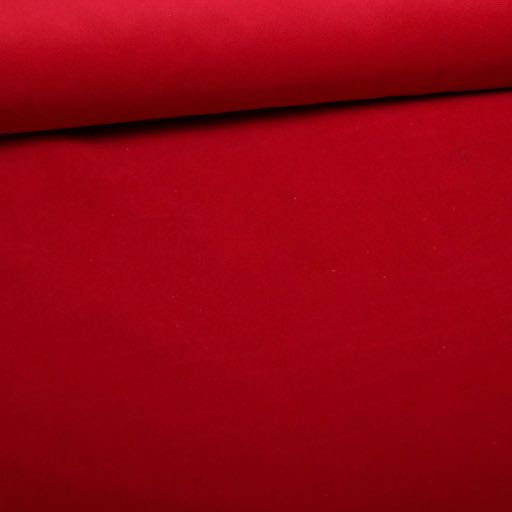 Velours / Velvet tissu d'ameublement Rouge