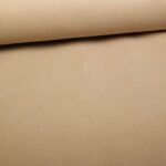 Velours / Velvet tissu d'ameublement Écru