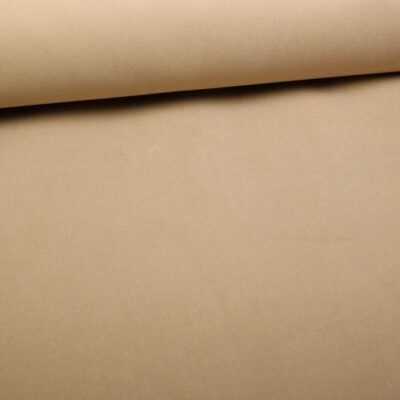 Velours / Velvet tissu d'ameublement Écru
