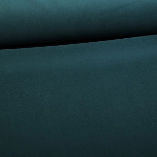 Velours / Velvet tissu d'ameublement Pétrole