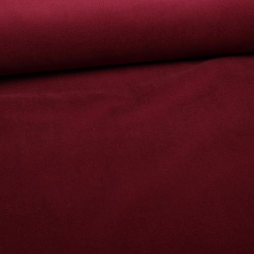 Velours / Velvet tissu d'ameublement Bordeaux